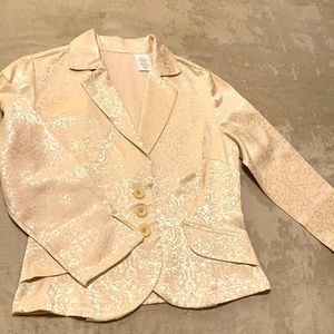 3/4 sleeve blazer
